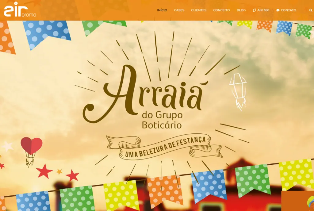 Preview do projeto Air Promo