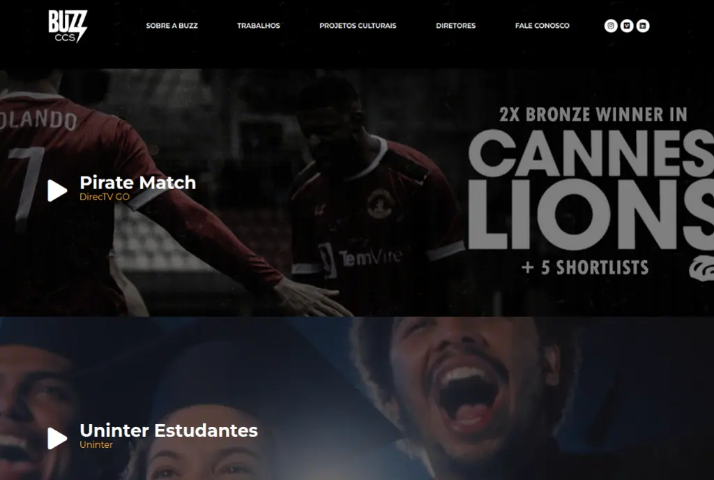 Preview do projeto BuzzCCS