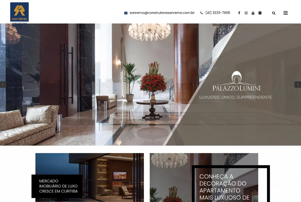 Preview do projeto Construtora San Remo